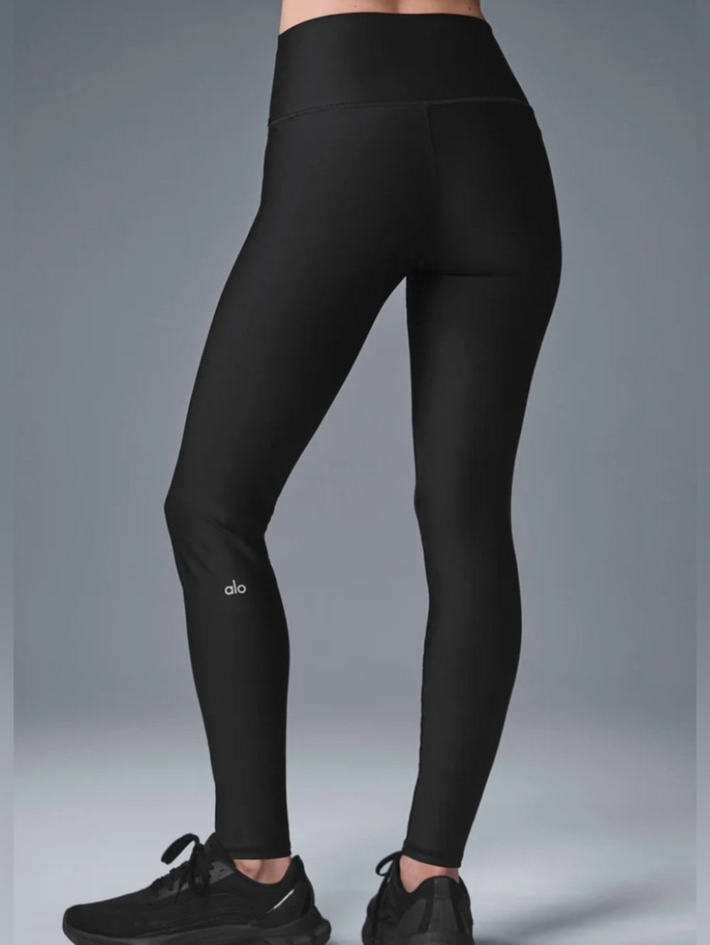 Alo Yoga High Waist Airlift Black Leggings Size M